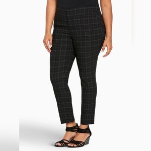 Torrid Plaid Ankle Trouser Pants